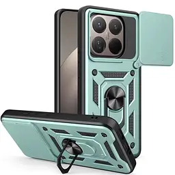 Чохол Ummi Camshield Serge Ring для Xiaomi 15T Зелений / Green