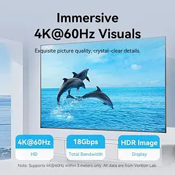 Кабель Vention HDMI-HDMI V 2.0 15 м (AACBN) - мініатюра 6