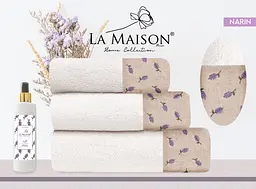 Подарунковий набір рушників з парфумом Narin La Maison pbe0051101