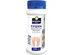 Присипка-дезодорант BLYSKAVKA 100мл SPORT для взуття та ніг