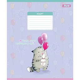 Набір зошитів 1 вересня Meow Cat А5, 12 аркушів 25 шт. (768149) - мініатюра 4
