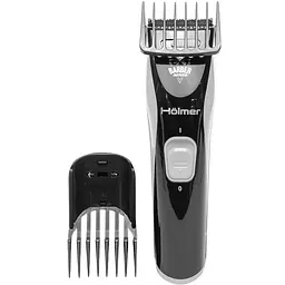 Машинка для стрижки волосся Holmer HHC-0245B PRO чорно-сіра (HHC-0245B PRO) - мініатюра 4