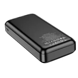 УМБ Borofone Pindar power bank BJ27A 20000mAh акумулятор чорний портативний - мініатюра 2