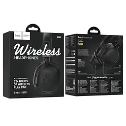 Бездротові Bluetooth навушники HOCO W64, Black, Box - мініатюра 4