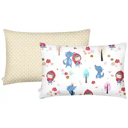 Набір наволочок Cosas Red riding hood 40х60 см бежевий (SetPillow_RedRidingHood_DotsBeige_40х60)