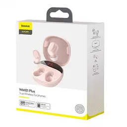 Навушники бездротові Baseus Encok WM01 Plus (NGWM01P-04) pink - мініатюра 3