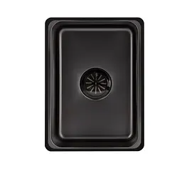 Мийка для кухні інтегрована Lidz Handmade H6845HB Decor Black PVD Honeycomb 3,0/1,0 мм LDH6845HDECBLM49445 - мініатюра 8