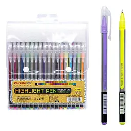 Набір гелевих ручок "Highlight Pen" Bambi HG6120-36, 36 кольорів (116587)