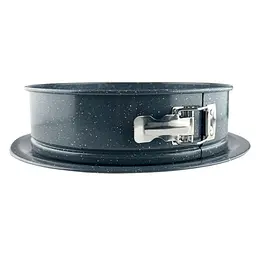 Форма для випікання кругла розбірна Vinzer Dolci Line 50787 26х7 см чорна - мініатюра 3