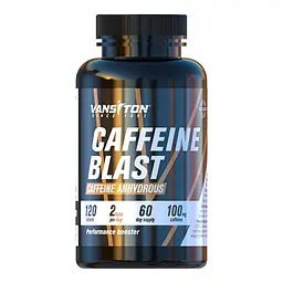 Передтренувальний комплекс Vansiton Caffeine Blast, 120 таблеток