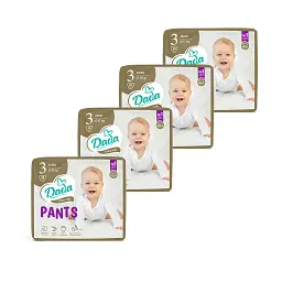 Підгузки Dada Extra Soft 3 Midi (6-11 кг) 136 шт. (4 упаковки по 34 шт) (4820174989613)