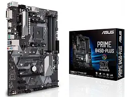 Материнская плата Asus PRIME B450-PLUS - миниатюра 3