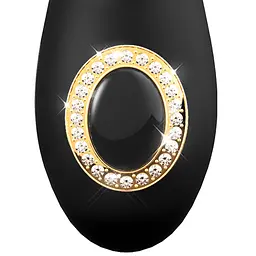 Вібратор-кролик Dreamtoys Prestige Alexia 20 см чорний - мініатюра 3