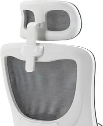 Офісне крісло GT Racer X-5728, біло-сіре (X-5728 White/Gray) - мініатюра 3
