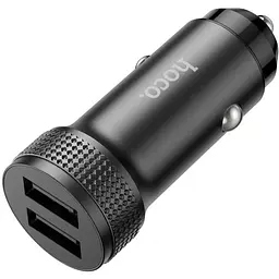 Автомобільний зарядний пристрій Hoco Z49 12Вт, 2 USB, 2.4A, без кабелю