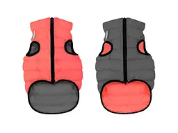 Курточка для тварин Airy Vest двостороння М 40 коралово-сіра (1846)