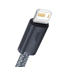 Кабель Baseus Dynamic Series Fast Charging Data Cable USB to iP 2.4 A 2 m Grey (CALD000516) - мініатюра 2