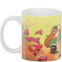 Кухоль GeekLand Gravity Falls flowers GF.02.06 330 мл білий - мініатюра 3