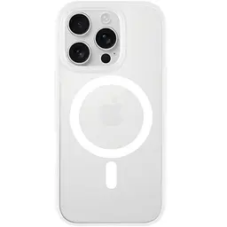 TPU+PC чохол Blueo Skin Friendly Frosted with MagSafe для Apple iPhone 16 Pro Max (6.9) Білий / White
