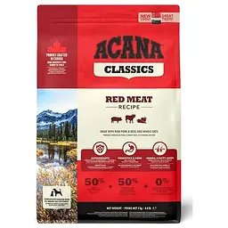 Сухий корм для собак ACANA Red Meat Recipe 2 кг (0064992561208)