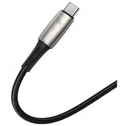 Кабель Baseus Water Drop-shaped Lamp SuperCharge Cable For Type-C 66W 2m CATSD-N01 Black - мініатюра 2