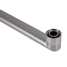 Змішувач для ванни Lidz Luna 005 (з душовим гарнітуром) (k35) LDLUN005NKS46093 Nickel Нержавіюча сталь - мініатюра 6