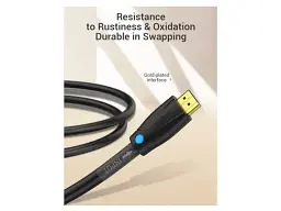 Кабель Vention HDMI to HDMI 1m Black (ALMBF) - мініатюра 3
