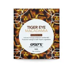 Пробник массажного масла Exsens Tiger Eye Macadamia, 3 мл