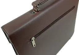 Портфель чоловічий Exclusive Еко-шкіра Коричневий (714000 brown) - мініатюра 9