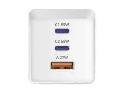 Мережевий зарядний пристрій Sigma mobile X-power 65 W White (PS65-01) - мініатюра 5