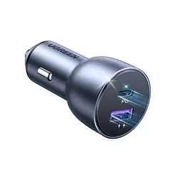 Автозарядний пристрій адаптер швидкий 52.5 вт Ugreen CD213 (60980) 2 порти USB-A + USB-C - мініатюра 5