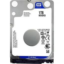 Жорсткий диск 2.5` WD Blue 1TB SATA 128MB (WD10SPZX) [140829] - мініатюра 3