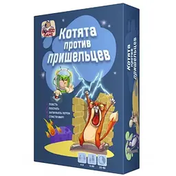 Настільна гра Bombat Game Коти проти прибульців (0037)