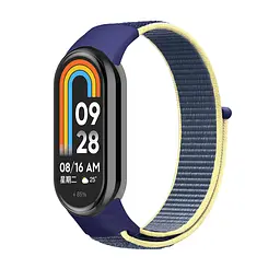 Ремінець нейлоновий ArmorStandart для Xiaomi Smart Band 10/9/8 Blue/Green (ARM86896)