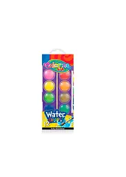 Фарби акварельні 12 кол. COLORINO + пензлик (41508PTR)