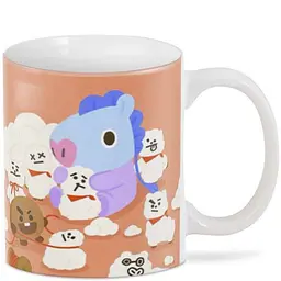 Кухоль GeekLand БТ21 овечка BT21 BTS 02.52 330 мл білий - мініатюра 2
