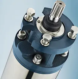 Насос відцентровий свердловинний DONGYIN 6SP60-16 380В 30кВт H 224(125)м Q 1300(1000)л/хв Ø145мм +пульт (з 3х частин) (7777733) - мініатюра 3