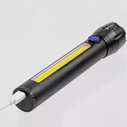 Акумуляторний ліхтар 2в1 BL-C63 P50, з USB, 3 режими - мініатюра 4