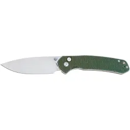 Ніж CJRB Large Pyrite Micarta OD Green - мініатюра 6
