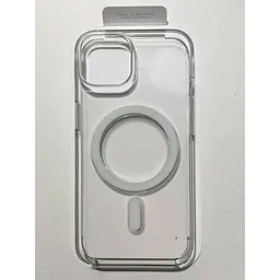 Оригінальний протиударний чохол Apple Clear Case MagSafe для iPhone 14 (6.1") Прозорий (MPU13RM/A) - мініатюра 3