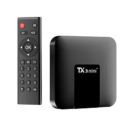 Смарт ТВ-приставка Tanix TX3 mini+ 4/32GB Android (TBT30432B 4463) Чорна - мініатюра 2