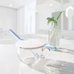 Кришка-стерилізатор 59S UVC S8Bat Blue, для посуду (3990517) - мініатюра 2