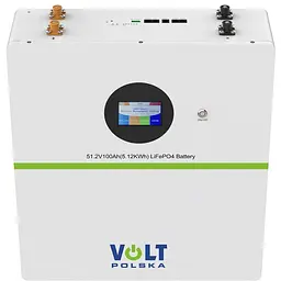 Акумуляторна батарея Volt Polska ULTRA-5, 51.2В 100Ah 100A 5.12кВт/ч накопичувач енергії - мініатюра 3