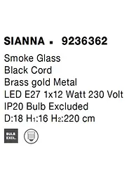 Підвіс Nova Luce SIANNA 9236362 - мініатюра 7
