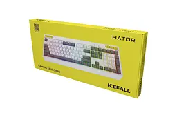 Клавіатура Hator Icefall Білий (HTK405UA) - мініатюра 6