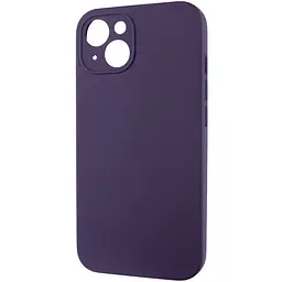Чохол Silk Full Camera Protective (AA) NO LOGO для Apple iPhone 13 (6.1") Фіолетовий / Elderberry - мініатюра 3