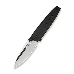 Ніж складаний туристичний Weknife Hull (9.9 см) Bohler M390 / Titanium чорний