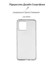 Чохол ArmorStandart Air для Motorola G72 Clear - мініатюра 2