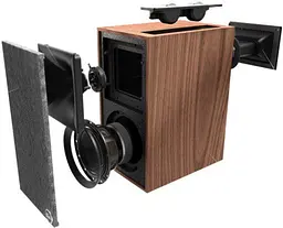 Повна активна мультимедійна акустика Klipsch The Fives Walnut - мініатюра 7