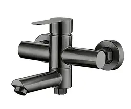 Змішувач для ванни Brinex Pure 006 Graphite BRIPUR006GRP